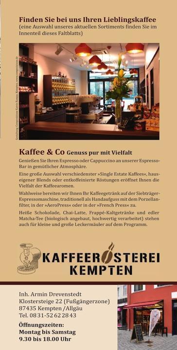 Kaffeerösterei Kempten