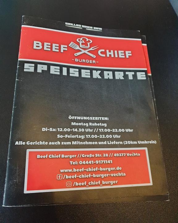 Beef Chief Burger