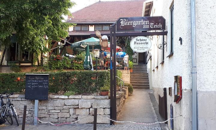 Biergarten am Teich